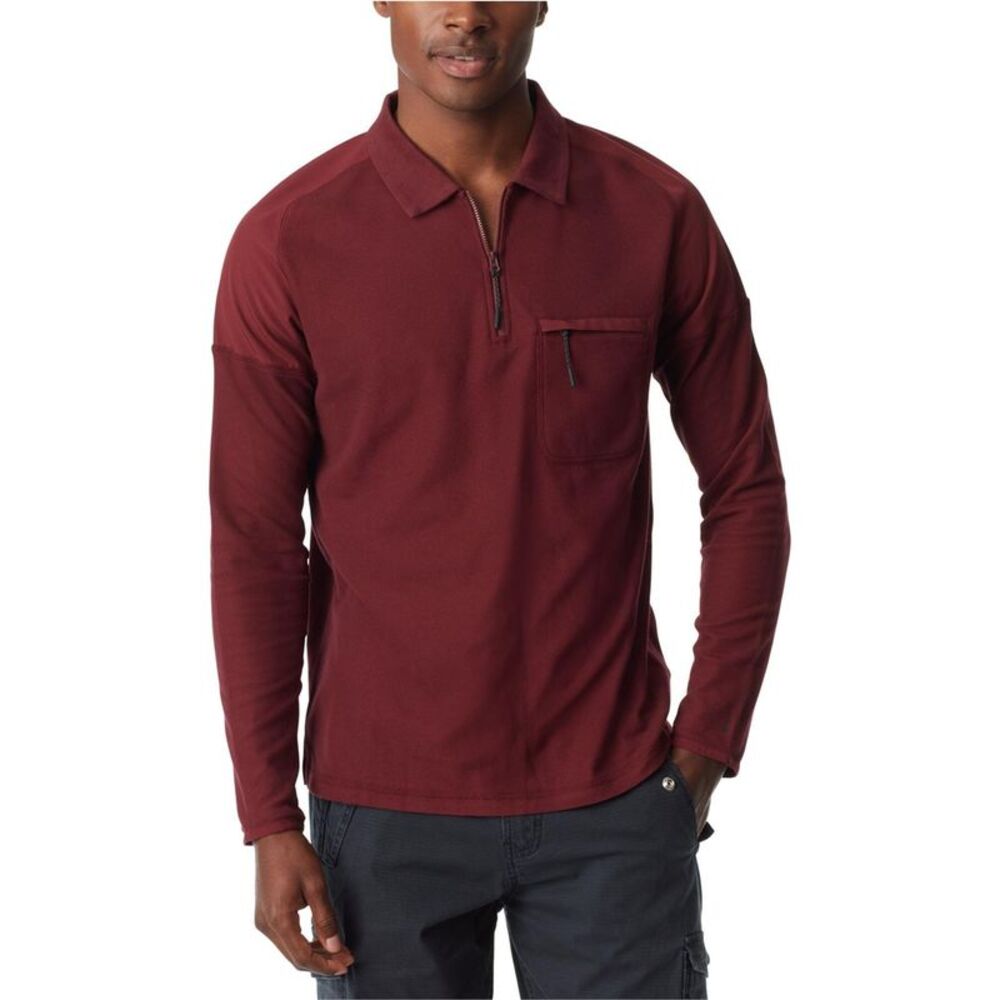 BASS OUTDOOR Mens Pique Polo Shirt, NWT